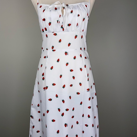 The Strawberry Midi Dress - Picture 6 of 11